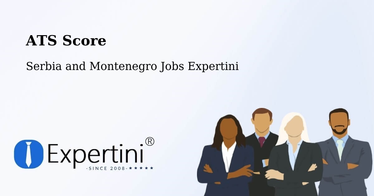 Resume ATS Score & Job Description Match Tool – Oxbow - Serbia and Montenegro Jobs Expertini