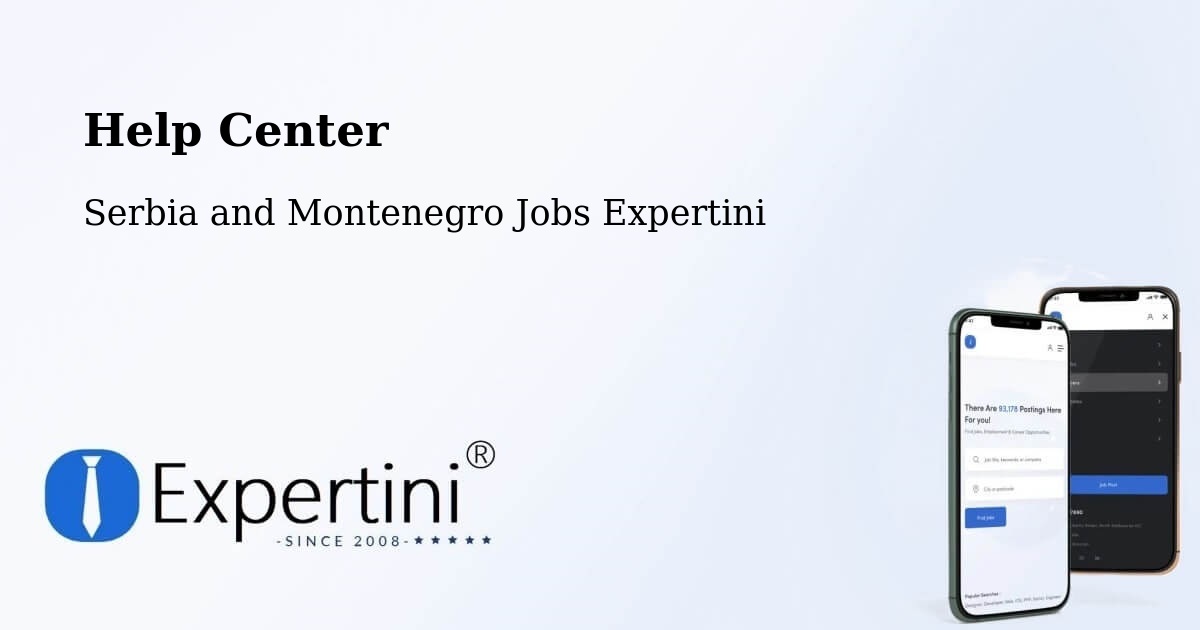 Help Center – Oxbow - Serbia and Montenegro Jobs Expertini