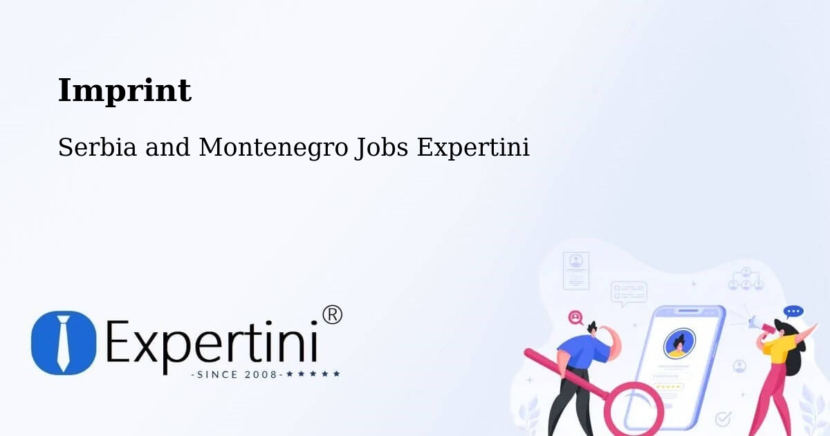 Imprint – Oxbow - Serbia and Montenegro Jobs Expertini