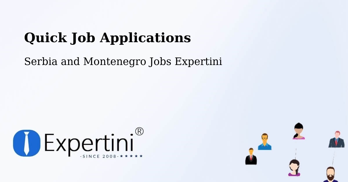 Quick Apply Feature – Oxbow - Serbia and Montenegro Jobs Expertini